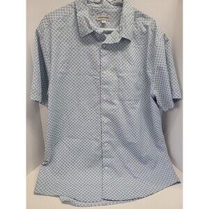 Men's Tricots St. Raphael Button Down Shirt Unique Pattern Size XL